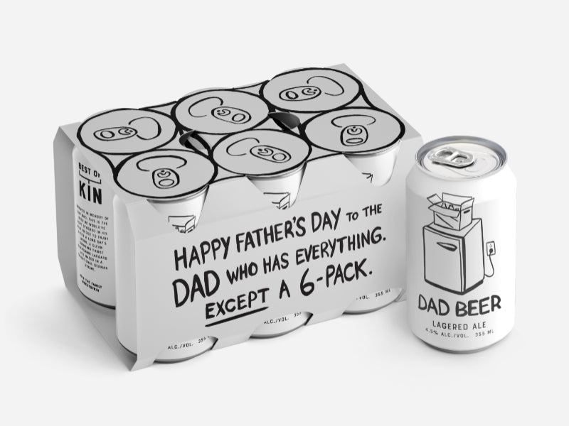 Dad Beer Lagered Ale 6x355ml
