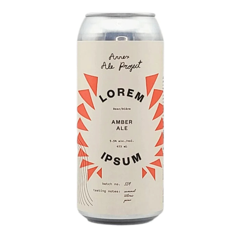 Lorem Ipsum Amber Ale 4x473ml
