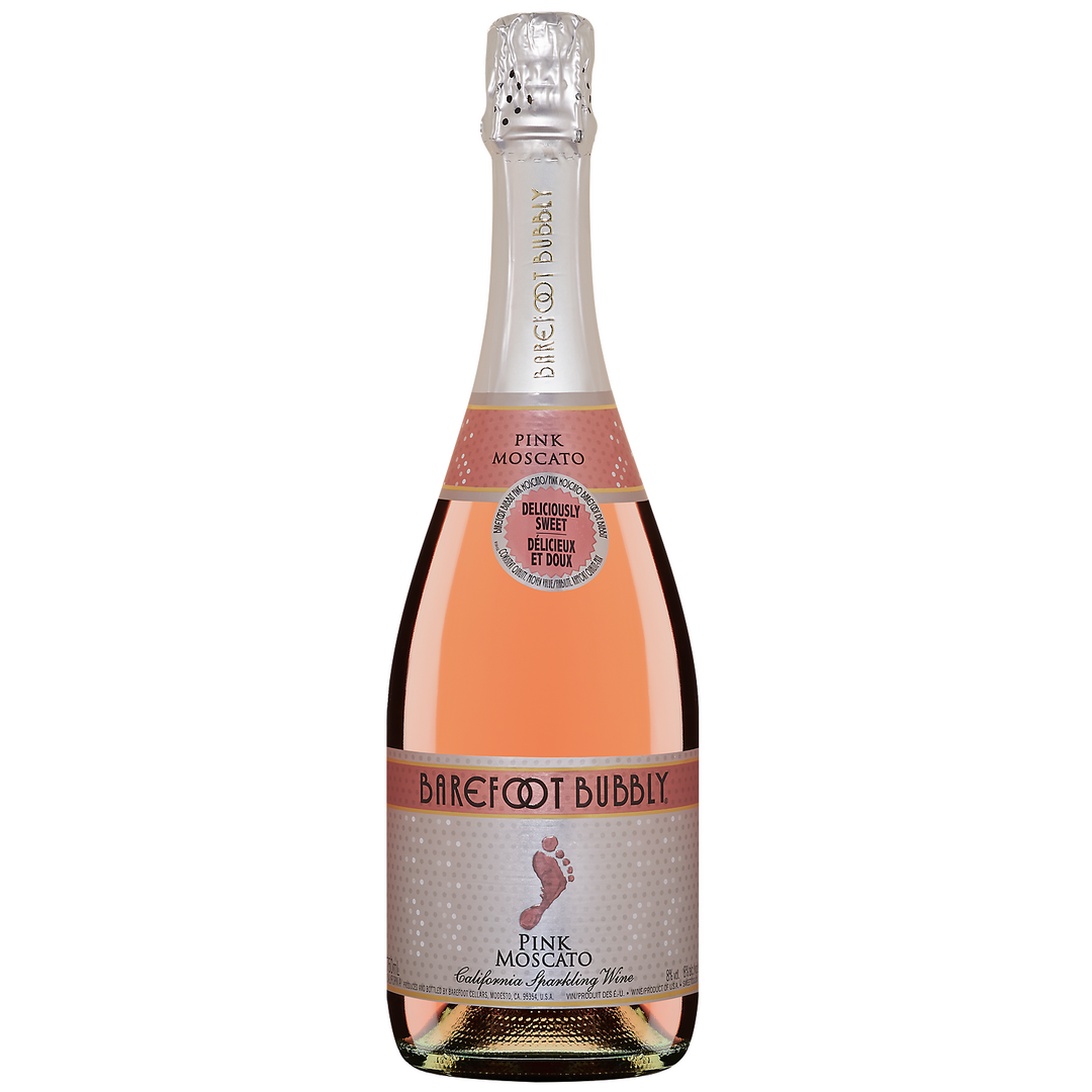 Barefoot Bubbly Pink Moscato (750ML)