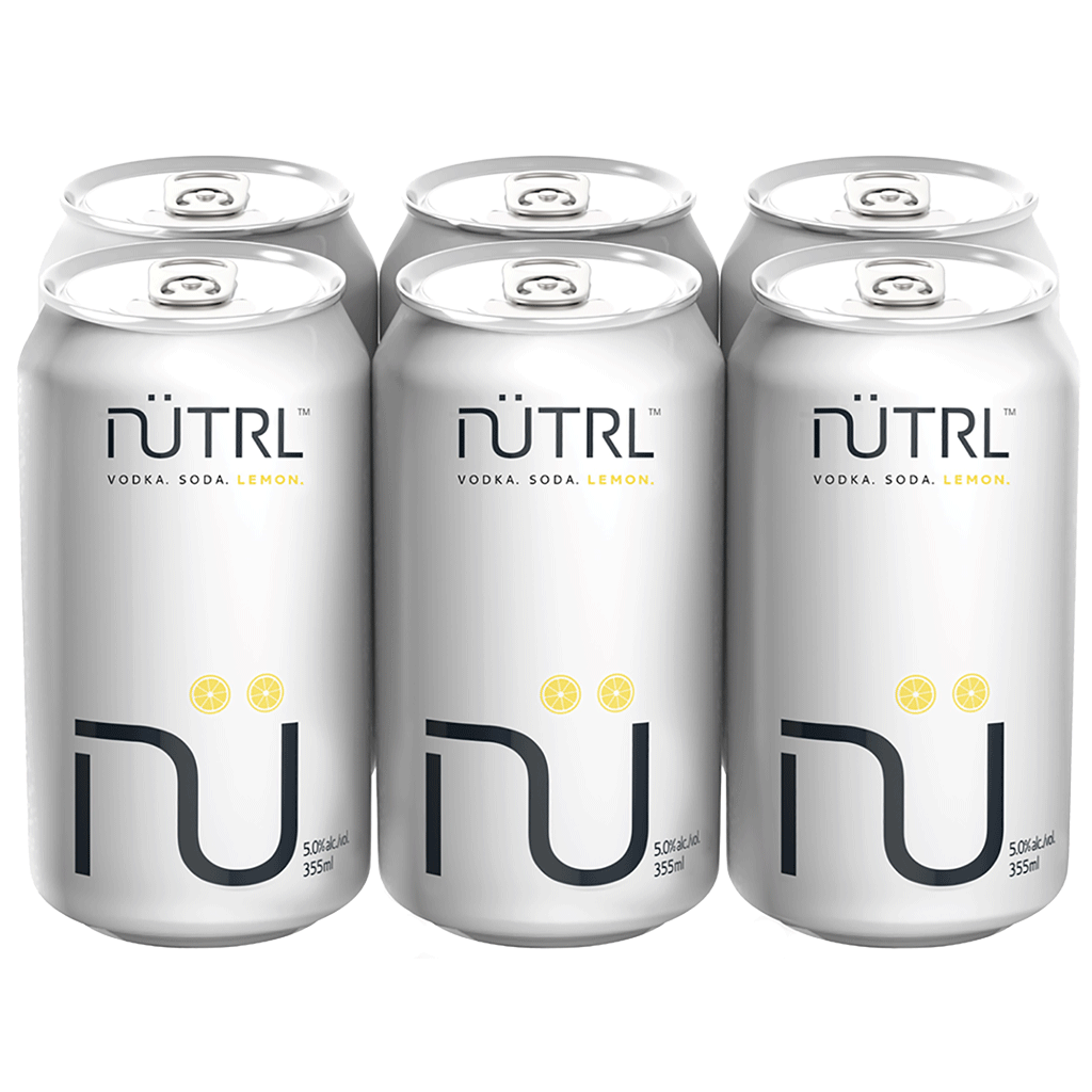 Nutrl Lemon Vodka Soda (6 PK)