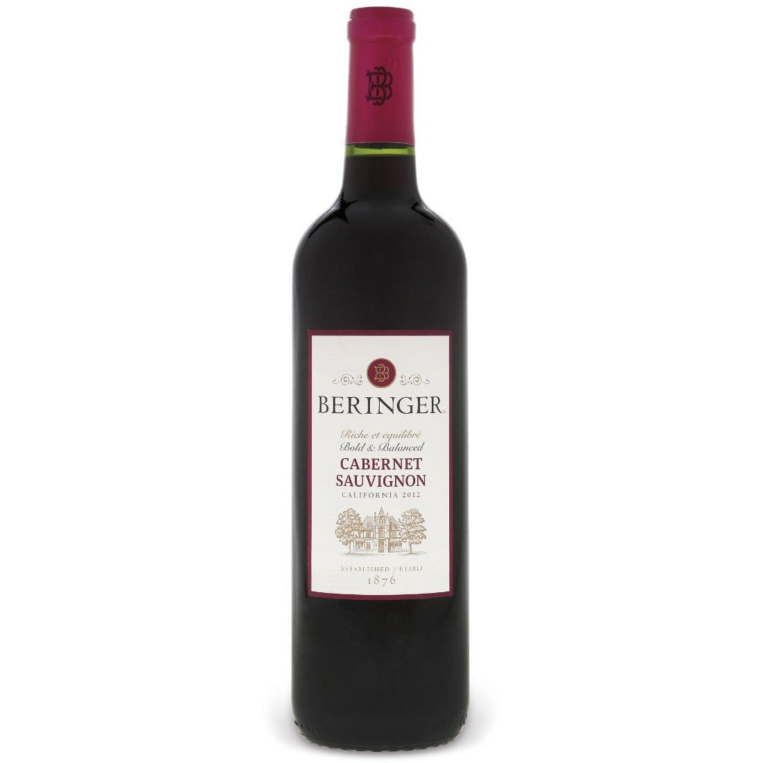 Beringer Cabernet Sauvignon 750ML Buzz Buddy Liquor