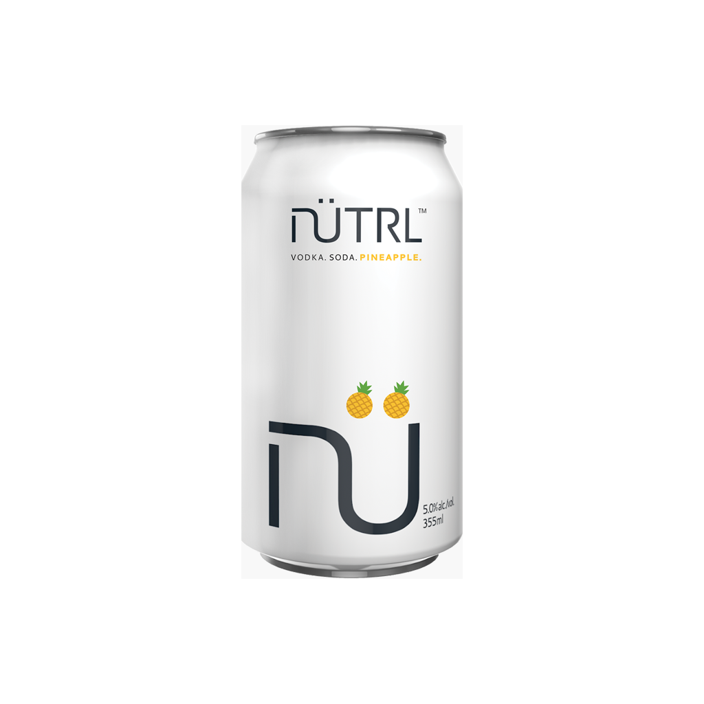 Nutrl Pineapple Vodka Soda (6 PK)