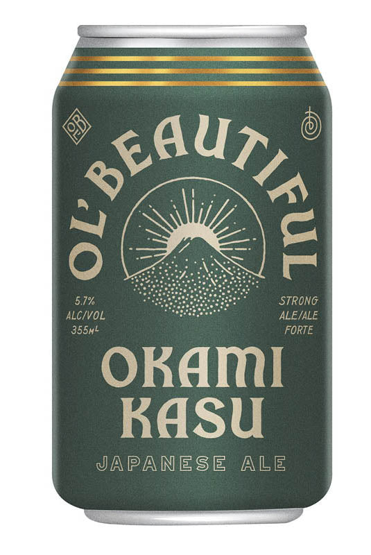 Ol' Beautiful Okami Kasu  Japanese Ale 6x355ml