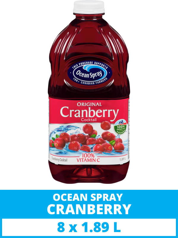 Ocean Spray Cranberry Juice 1.89L