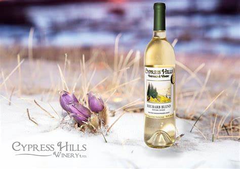 Cypress Hills  Rhubarb Wine 750 ml