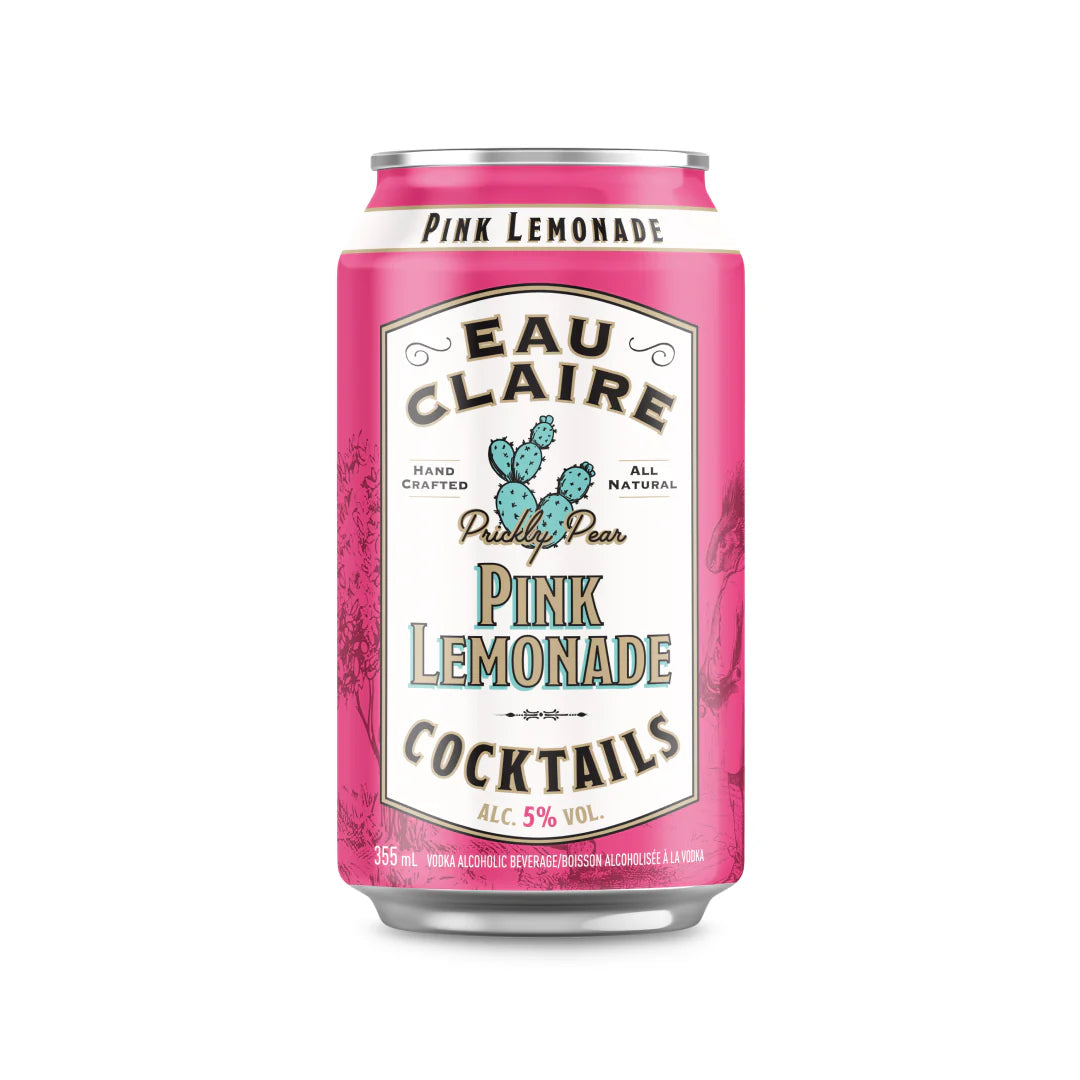 Eau Claire Prickly Pear Pink Lemonade 6pk