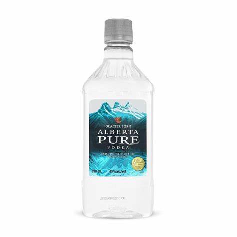 Alberta Pure 750ml plastic bottle