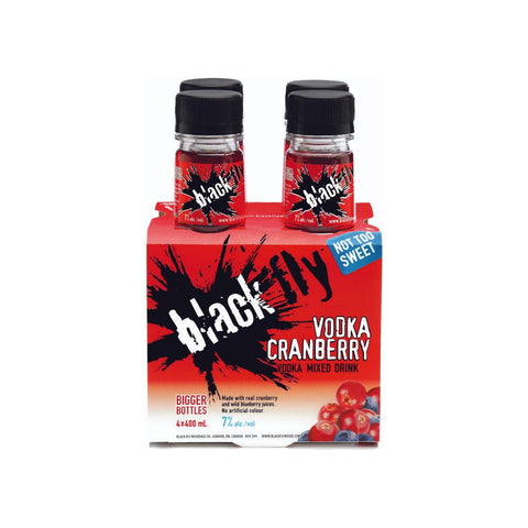 Black Fly Vodka Cranberry (4 PK)