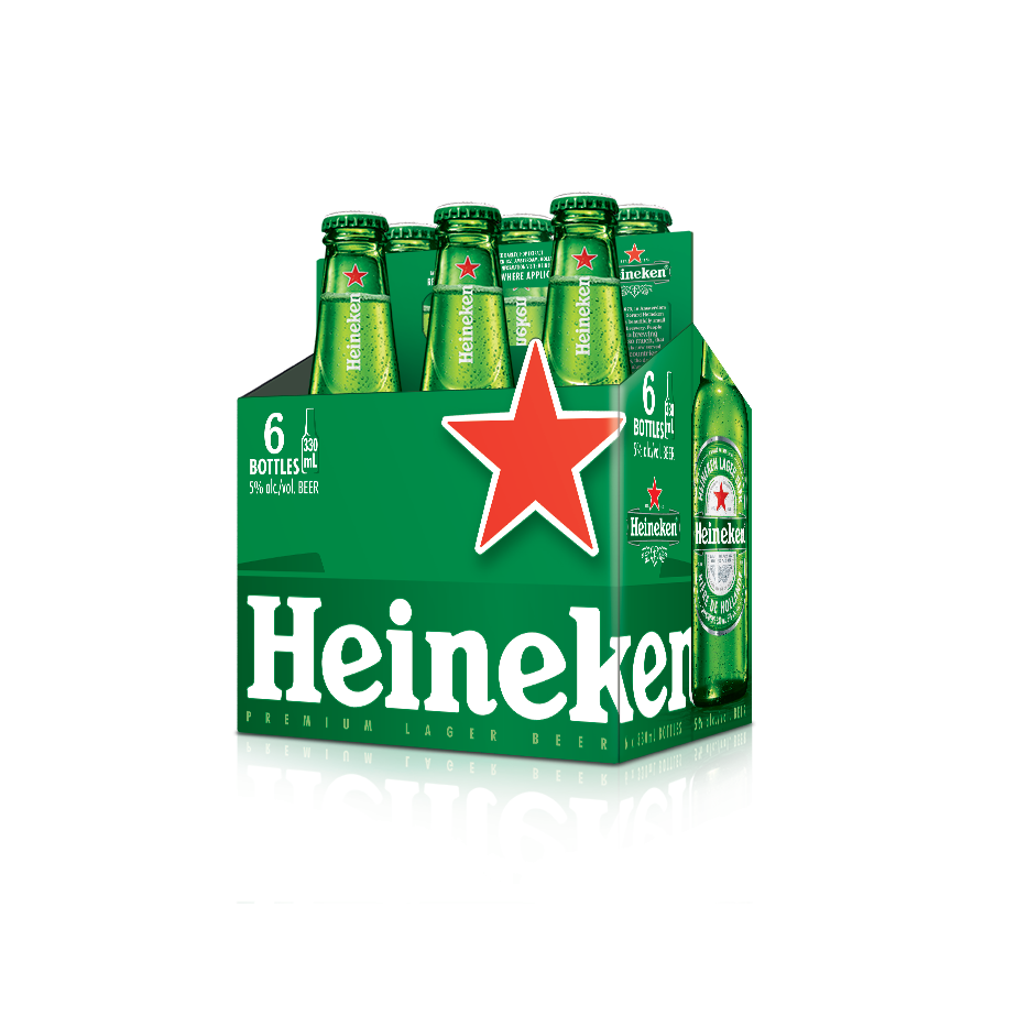 Heineken (6 PK) Bottles