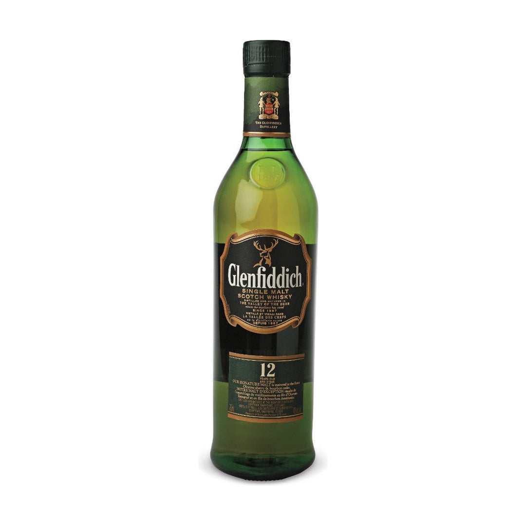 Glenfiddich Single Malt 12 Year Old Scotch Whisky 750 mL
