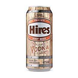 Hires Root Beer and Vodka (473 mL)